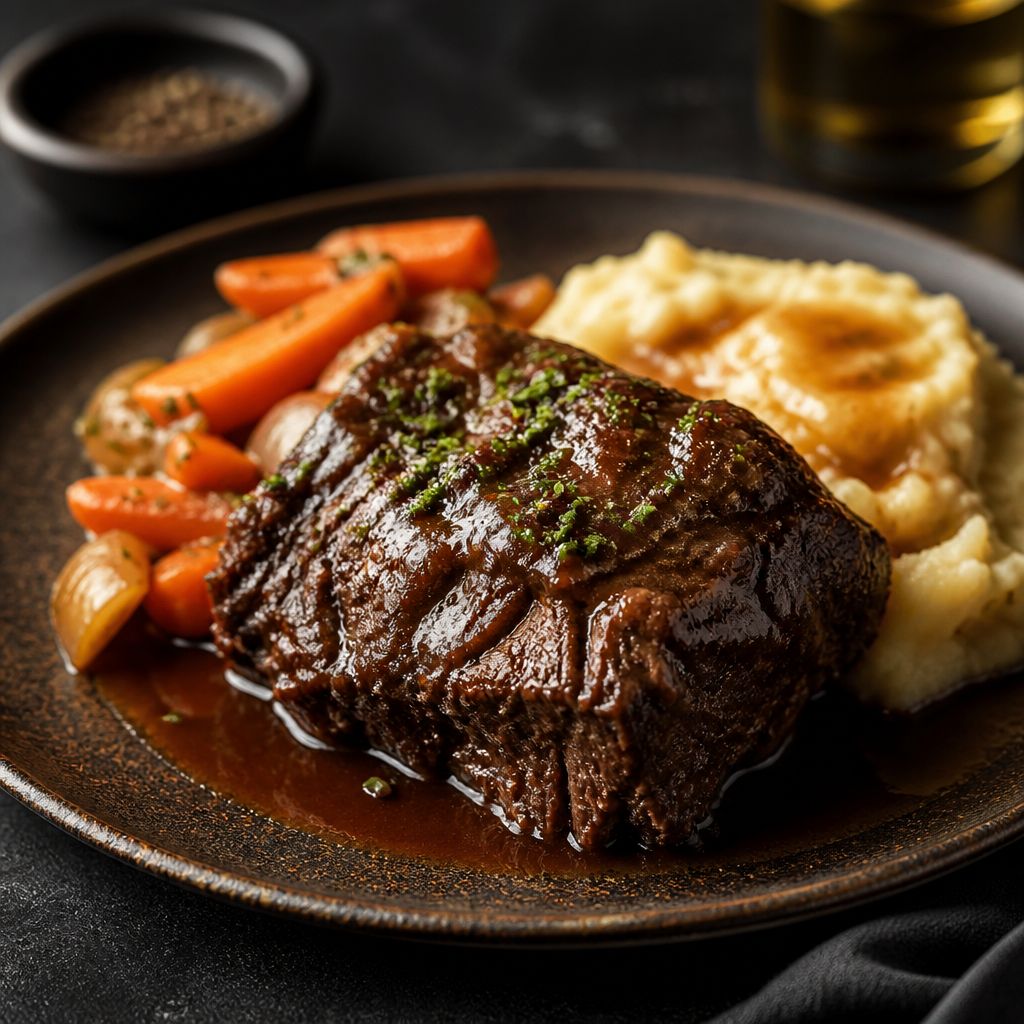 Slow-cooked beef from UK halal supplier